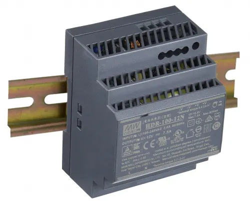 Meanwell HDR-150-24U/Slim DIN Rail PSU 24V 92W