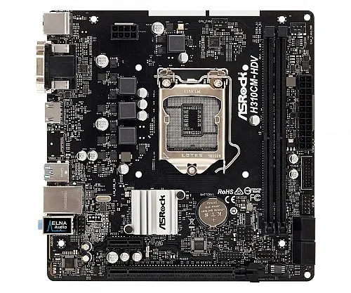ASRock H310CM-HDV LGA1151 Motherboard uATX