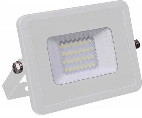 V-TAC LED Floodlight 20W CW 6400K IP65 White 444