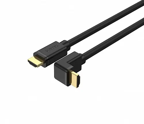 Unitek Y-C1008 HDMI Right Angle 4K/HDR Cable 270 Degrees 2m
