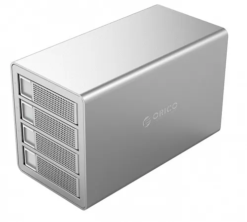 Orico HDE USB3.0 4Bay 2.5/3.5'' HDD Alum Encl with RAID 3549RU3