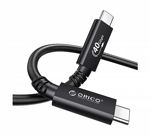 Orico UC USB-C 4.0 Cable 40Gbps 0.8m U4C08