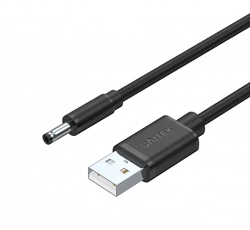 Unitek Y-C495BK USB to DC 3.5x1.35mm Power 1.5m