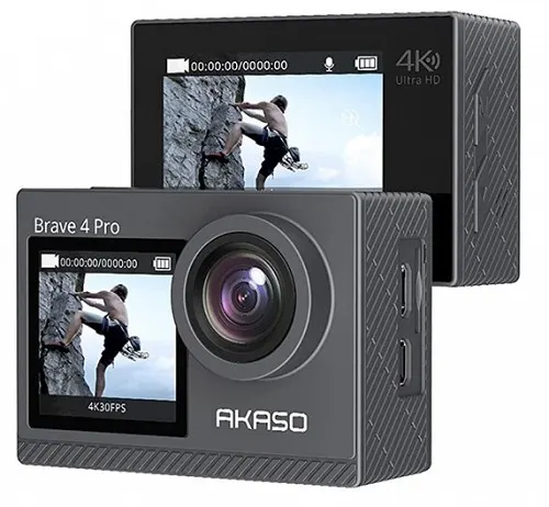 Akaso Action Camera 4K30FPS 20MP Brave4 Pro