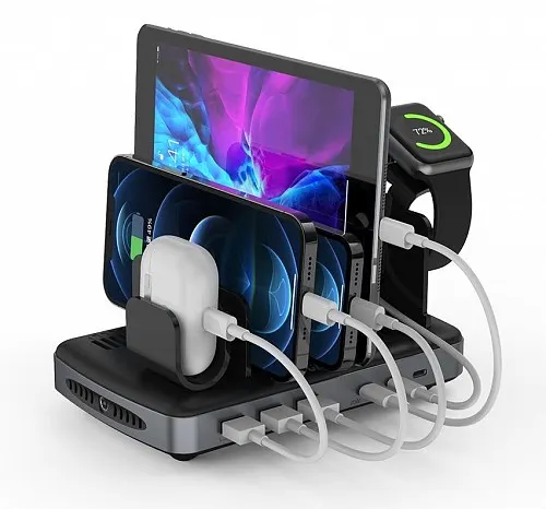 Unitek P1207A 6-Port USB-A USB-C Charging Station 120W with 3xUSB PD