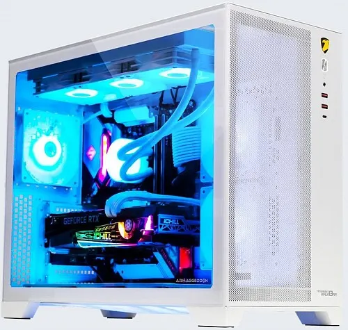 Armaggeddon TESSARAXX APEX 13 AIR Gaming CaseWhite