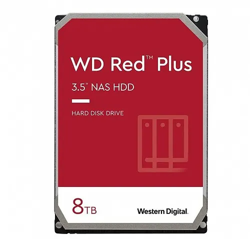 Western Digital RED PLUS NAS HDD 8TB (WD80EFZZ)