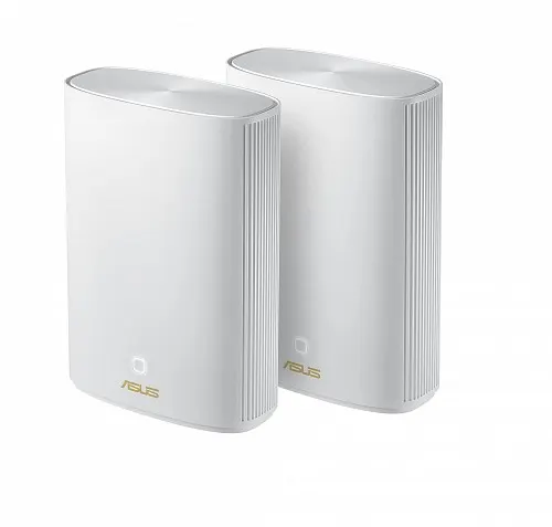 ASUS ZenWiFi AX Hybrid XP4 Wi-Fi 6 Powerline Mesh System 2pk White