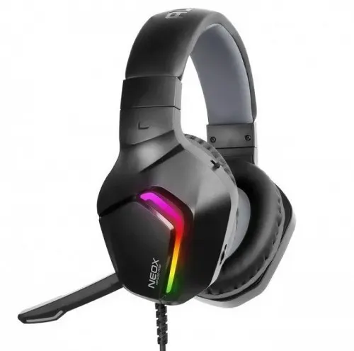 Alcatroz NEOX HP500 2.1 RGB Gaming Headset Black Gray
