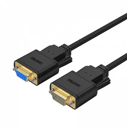 Unitek SC Serial to Serial RS232 M-F Extension 1.5m Y-C706ABK