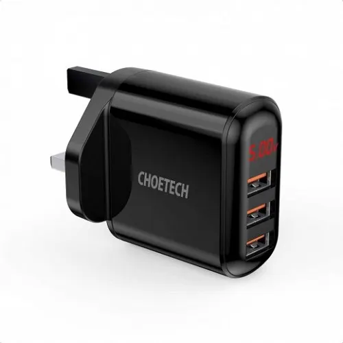 Choetech Q5009 Wall Charger 3.4A 3port w/Display