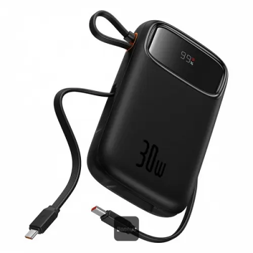Baseus Powerbank 30W 20000mAh Display QPow 2 Black
