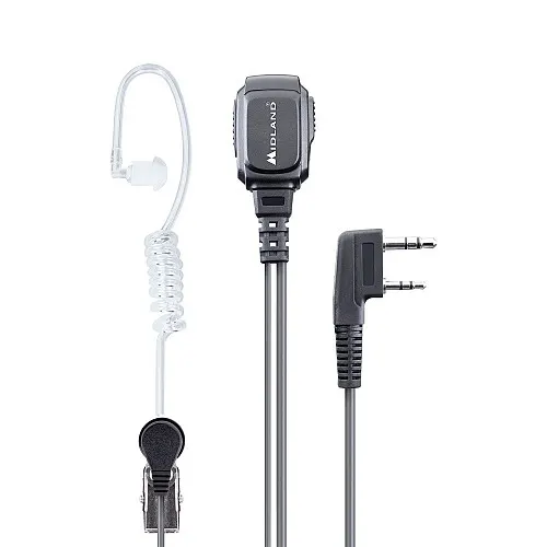 Midland MA31-LK PRO Earphone with Microphone 2-Pin Kenwood