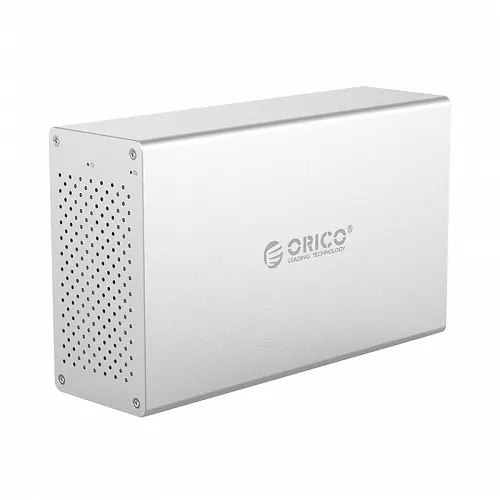 Orico HDE USB-C 2Bay 3.5'' HDD Aluminum Enclosure with RAID WS200RC3