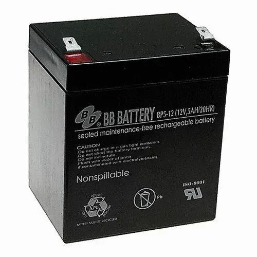 BB RBP0119 Lead Acid Battery 12V 5A