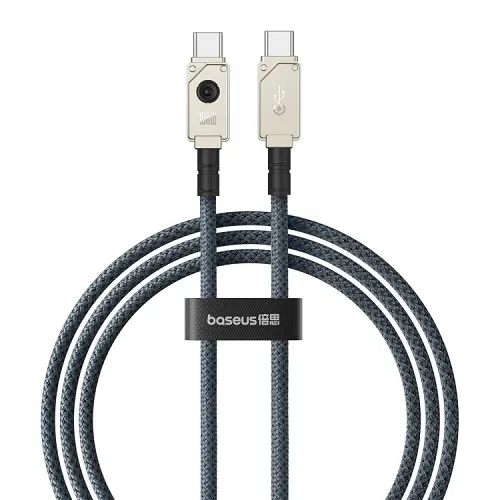 Baseus Cable USB-C to USB-C Unbreakable Braided 100W 1.0m White
