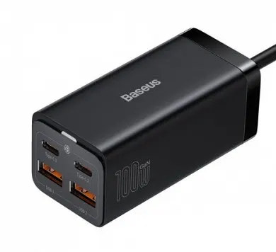 Baseus Charger Desktop 100W 2C+2U EU Black