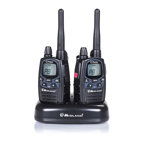 Midland G7 Pro PMR Radio Pair with Charging Dock