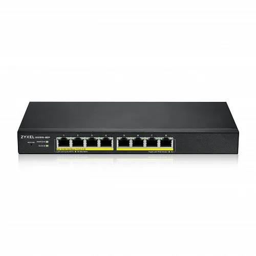 Zyxel SP 8-Port Gigabit PoE Cloud Managed Switch, 8 x PoE 60W GS1915-8EP