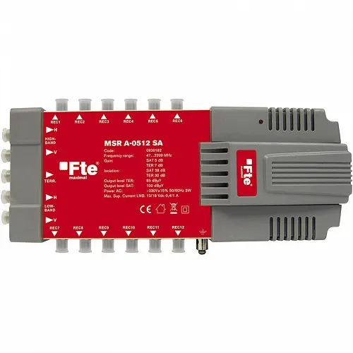FTE MSRA0512 5/12 Active Satellite/Terrestrial Multiswitch