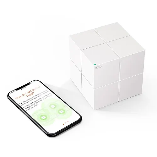Tenda NOVA MW6 AC1200 Gigabit Mesh Wi-Fi System 2-Pack