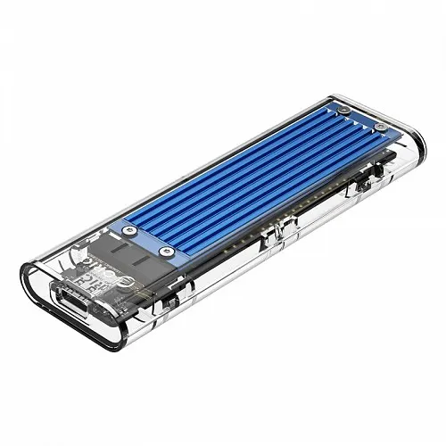Orico HDE USB-C 3.1 M2 NVME SSD Enclosure Silver TCM2-C3