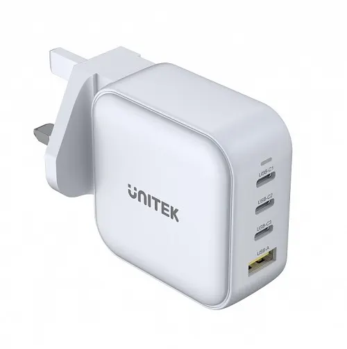 Unitek P1112AWH 100W 4in1 GaN Multiplug Charger White