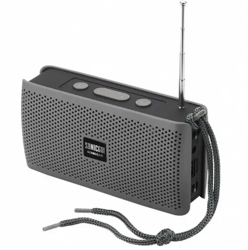 SonicGear SONICGO! RDO30-X Portable BT/FM/USB Speaker Gray