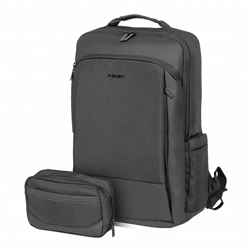 Natec Laptop Backpack 15.6'' 19L Black + Organiser KUDU PLUS