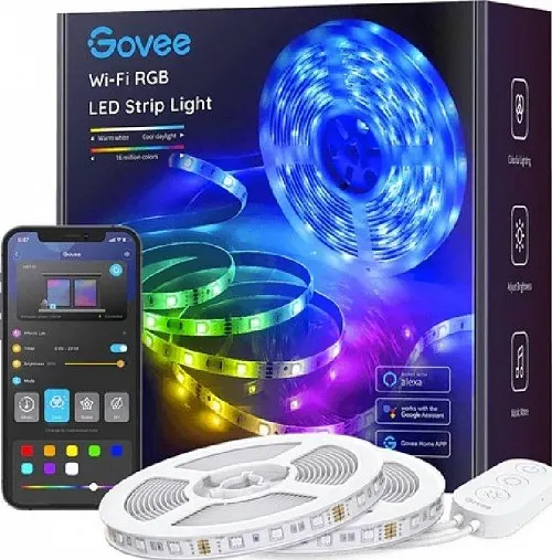 Govee LED Light Strip RGB Smart WiFi & BT 10m
