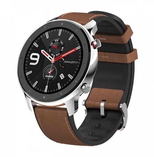 Amazfit GTR 47mm SmartWatch Stainless Steel Brown