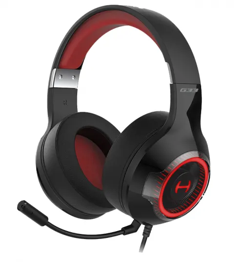 Edifier Hecate G33 7.1 USB-Audio RGB Gaming Headset Black