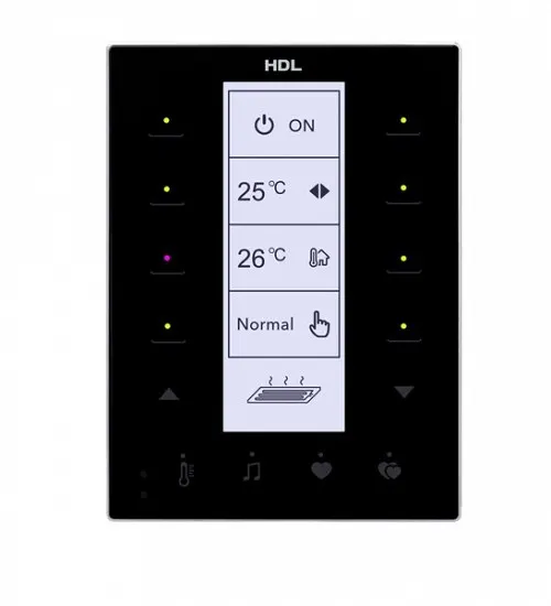 HDL Panel DLP Touch 8 Buttons Black US