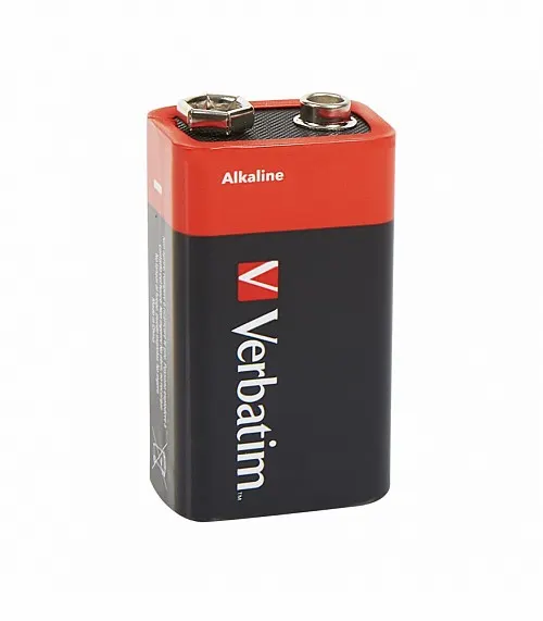 Verbatim Alkaline 9V 1pc Batteries