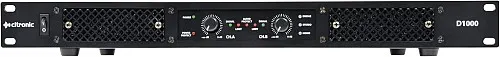 Citronic D1000 Class-D Power Amplifier 2x300W 8ohm 172.110UK