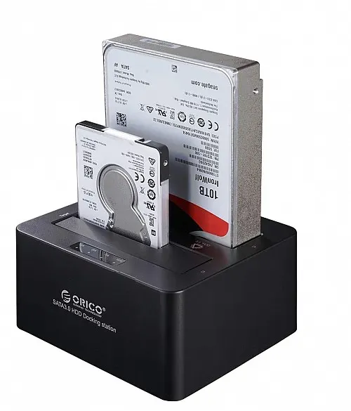 Orico HDK SATA6G Dual Bay HDD Docking Station 6629US3-C-V1