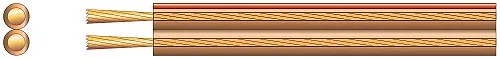 Mercury Full Copper Speaker Cable 1.5mm Clear 100m 805.862UK