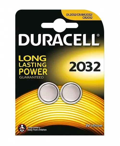 Duracell CR2032 Lithium Batteries 2pcs 656.995UK
