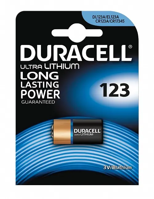 Duracell Lithium Battery CR123A 656.990UK
