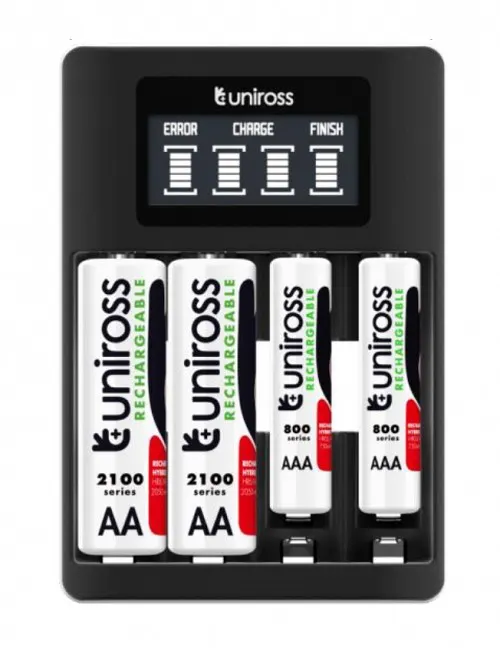 Uniross UCU002 USB Charger With LCD Screen