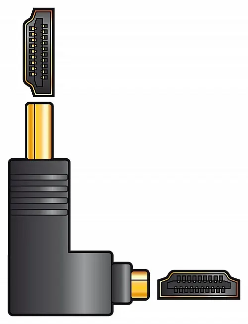 Av:Link HDMI Right Angle Adaptor 122.399UK