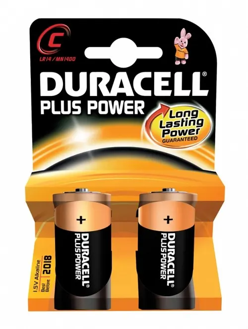 Duracell Plus Power Battery C 2pcs 656.957UK