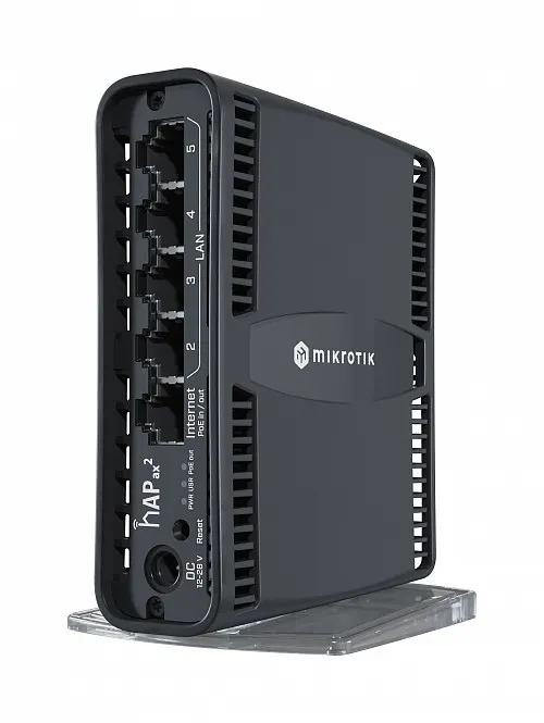 MikroTik RB hAP AX2 Wi-Fi 6 Dual Band Gigabit Router C52iG-5HaxD2HaxD-TC