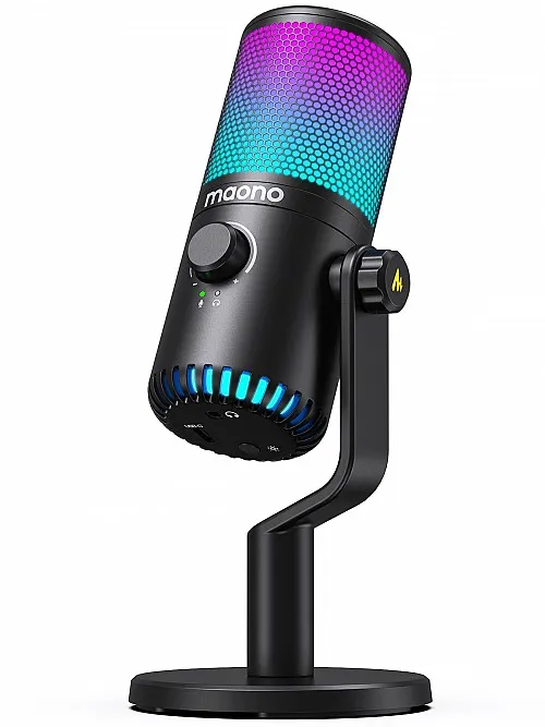 Maono Microphone Desktop Condenser USB Controllable Lights DM30RGB