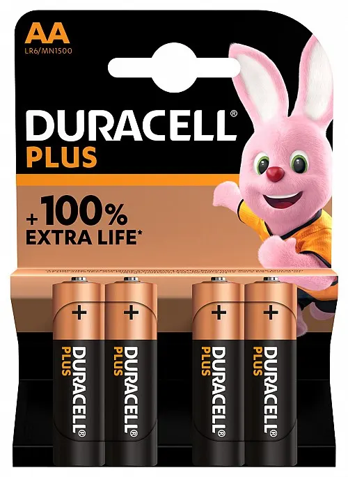 Duracell Plus Power Battery AAA 4pcs 656.941UK