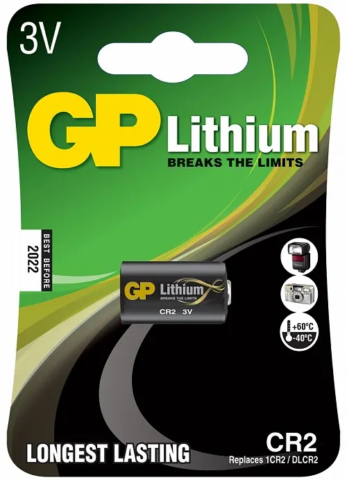 GP Lithium Battery 3V CR2 656.343UK