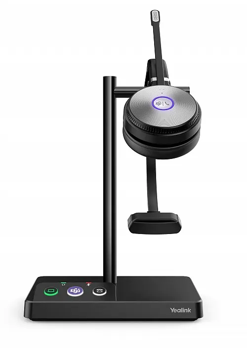 Yealink WH62 Mono Wireless DECT Headset Teams 150m