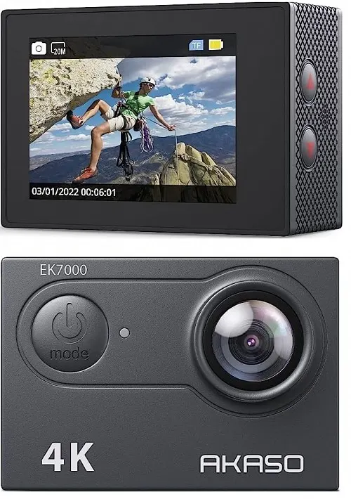 Akaso Action Camera 4K30FPS 20MP EK 7000