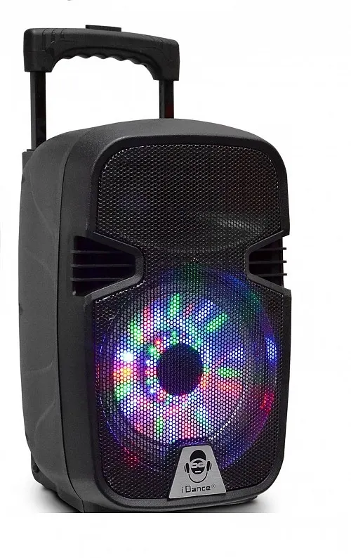 iDance Groove214N Portable Karaoke Speaker with 1 Wireless Microphone
