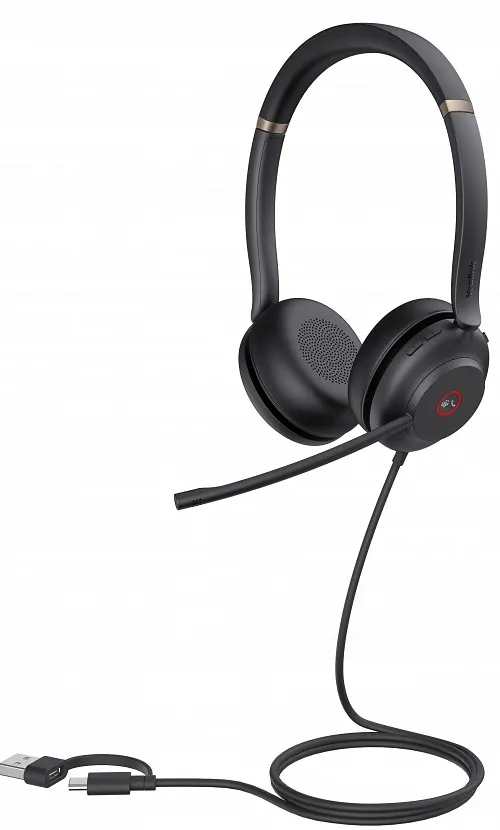 Yealink UH37 Dual USB Headset Dual NC USB-C/A Teams